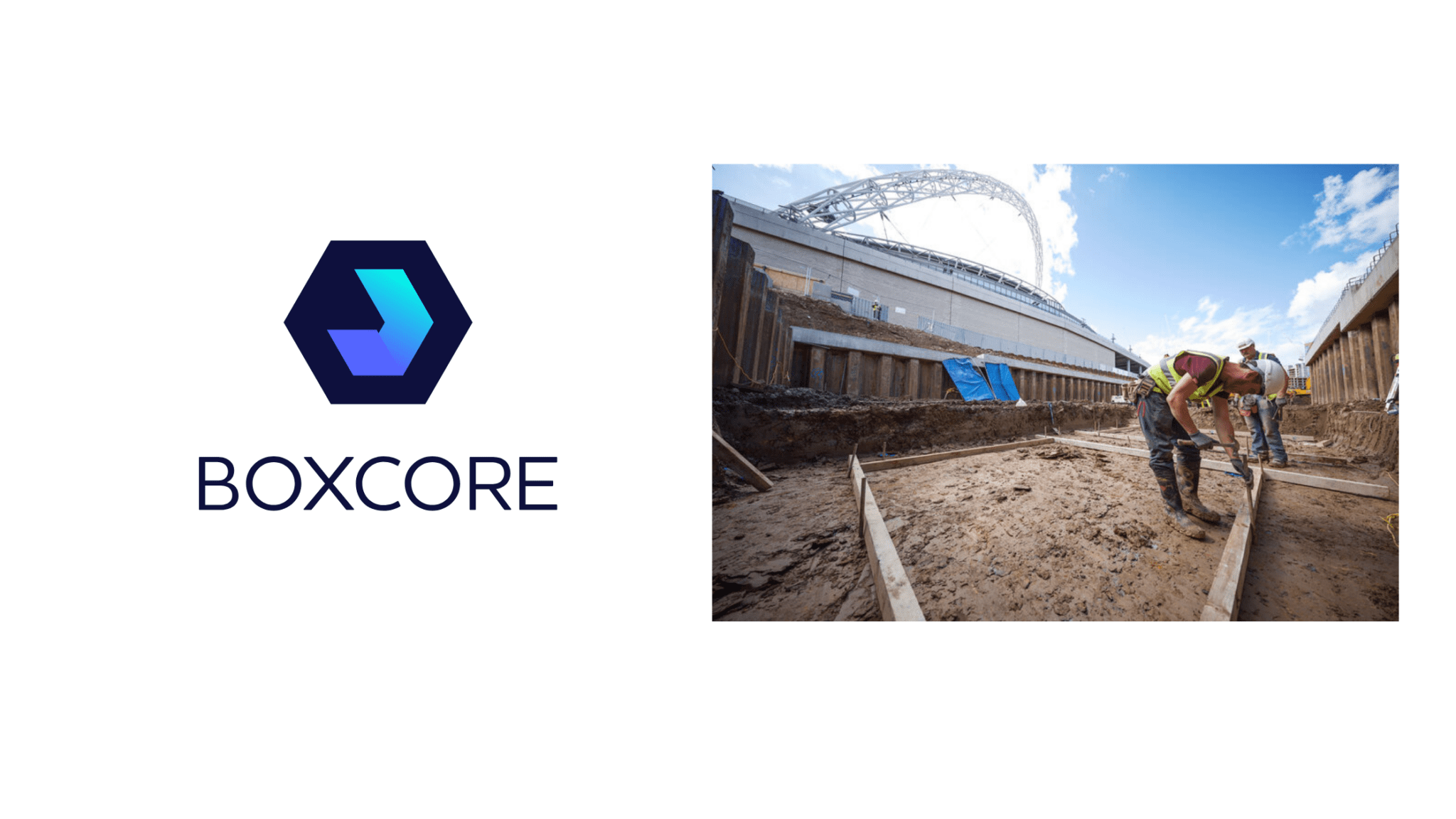 Subcontractor Construction Workers on site in London UK