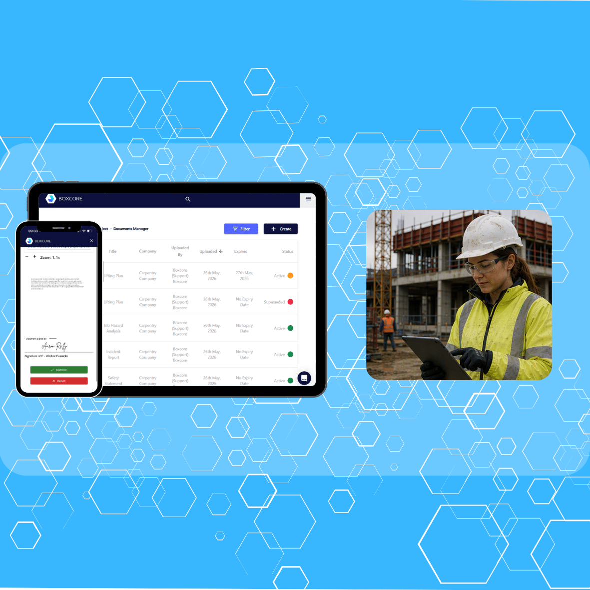 construction tracking