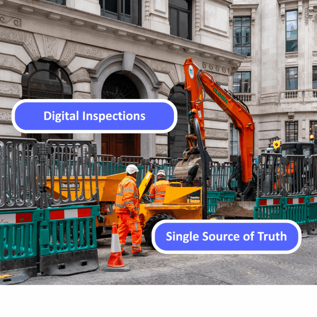 Digital asset Inspection Software for Construction