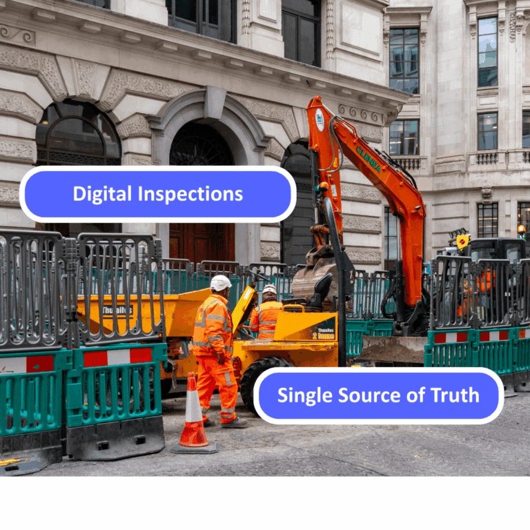 Digital asset Inspection Software for Construction