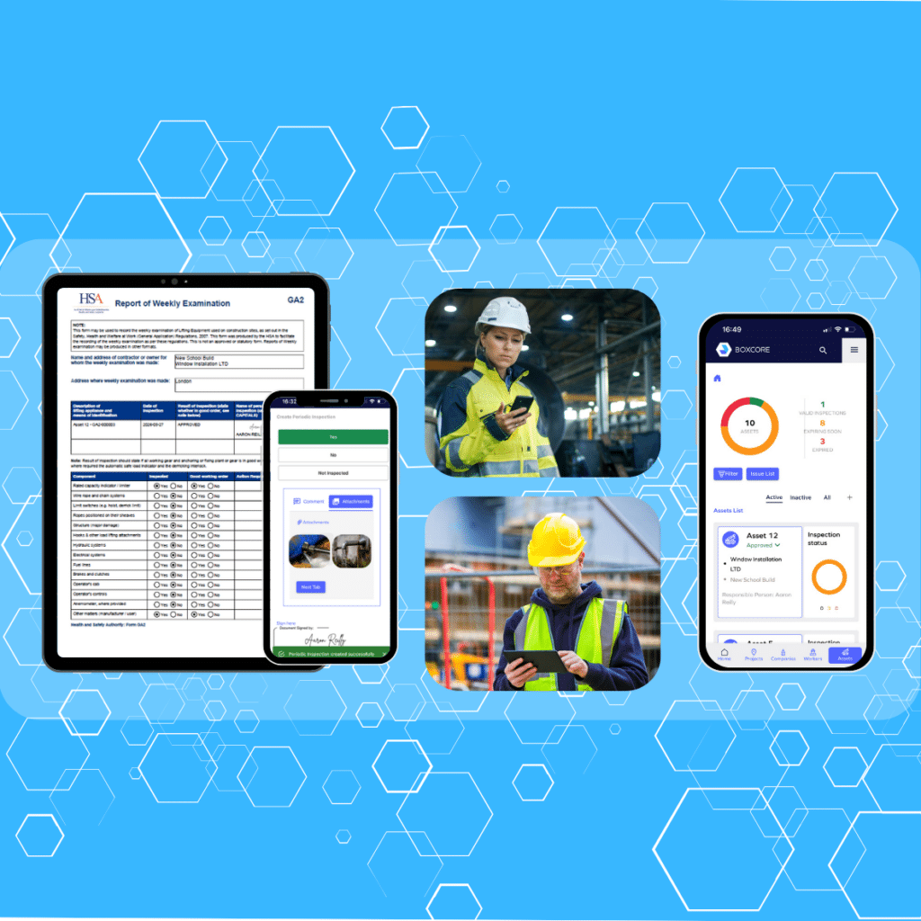 Digital Asset Inspections for Construction Sites